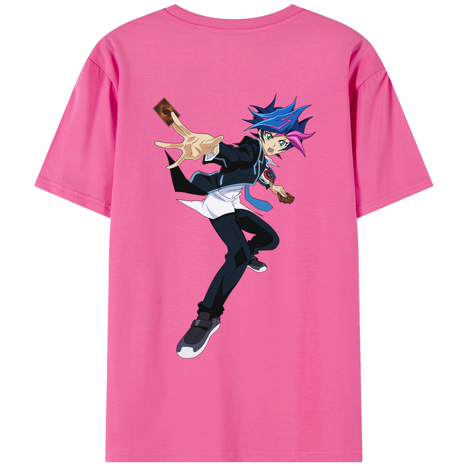 （画像用） 遊☆戯☆王 Yu-Gi-Oh! レディース半袖Tシャツ(バックプリント)